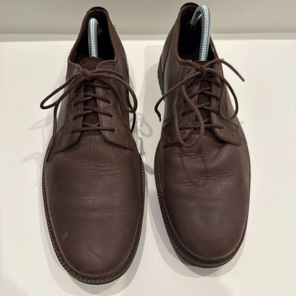 NWOT Timberland Men’s Brown Leather‎ Oxfords Size 10.5 Defender Repellent System